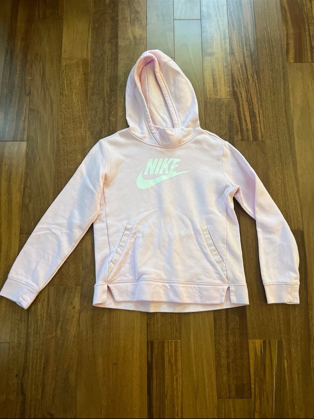 Nike Kids' Pink Hooded Sweatshirt